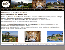 Tablet Screenshot of paradisecove.de
